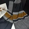 Wholesale export scarves, e-commerce live streaming, new horizontal striped triangular stitch edging, supply chain supply Application Scenario